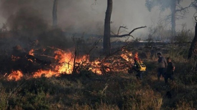 Yunanistan da 24 saatte 52 orman yangını!