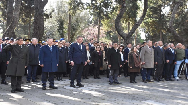 Zaferin 110 uncu yılında İzmir şehitleri unutmadı!