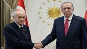 Cumhurbaşkanı Erdoğan, Bahçeli'yle görüştü