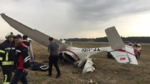 Eğitim uçağı düştü: İki pilot hayatını kaybetti!