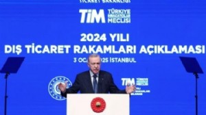 Erdoğan açıkladı: Türk ekonomisinden ihracat rekoru