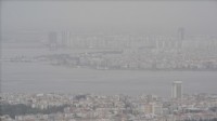 Gri İzmir: Çöl tozu gökyüzünü sardı!