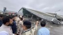 Havalimanının çatısı çöktü: 1 ölü, 4 yaralı