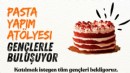 İzmirli gençlere 'pasta' ve 'sosyal medya' atölyesi!