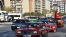 Klasik otomobillerle İzmir'de 29 Ekim korteji