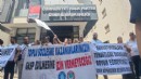 Memurlar iş bıraktı: CHP il binası önünde eylem!