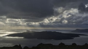 Santorini'deki volkan aktif hale geldi!