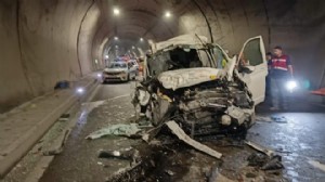 Tünel içinde iki ayrı kaza: 1 ölü, 1 yaralı